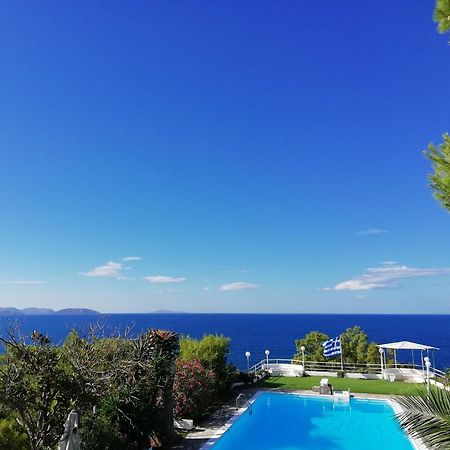 Beautiful, Private Villa By The Sea Agia Marina  Zewnętrze zdjęcie