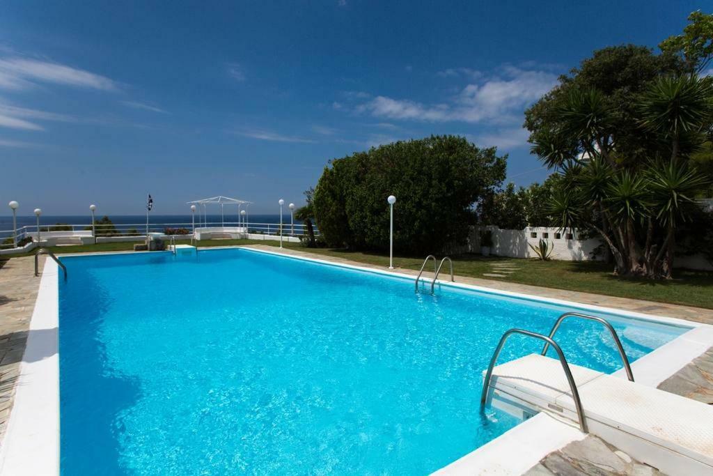 Beautiful, Private Villa By The Sea Agia Marina  Zewnętrze zdjęcie