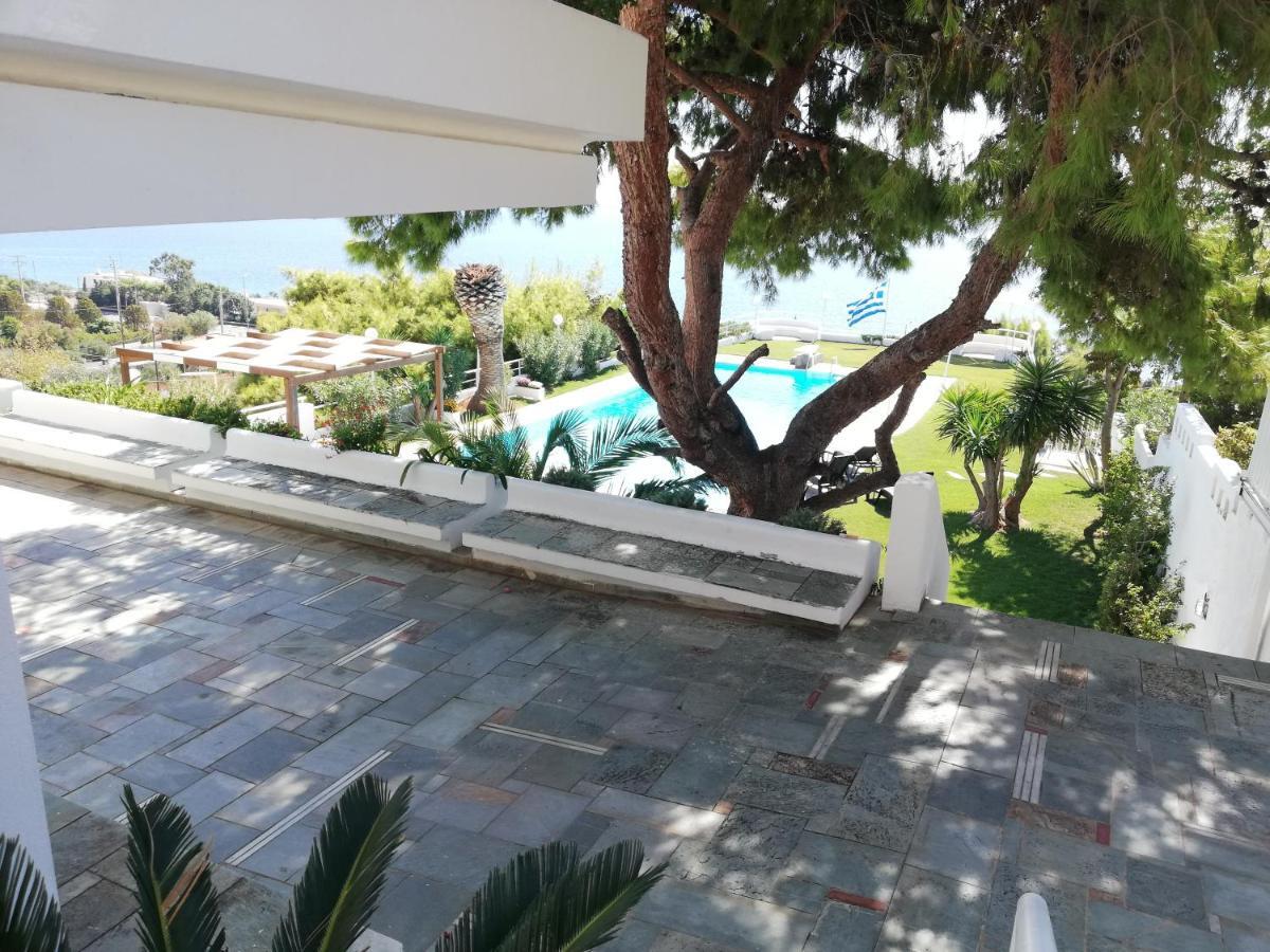 Beautiful, Private Villa By The Sea Agia Marina  Zewnętrze zdjęcie